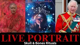 King Charles III Red Portrait Controversy & Hidden Meaning | Kate Middleton inspired art