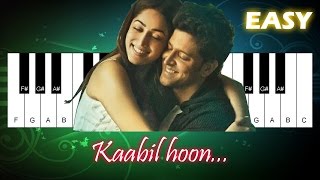 Kaabil Hoon | Kaabil |  Easy Piano Tutorial - Play Piano Song screenshot 5