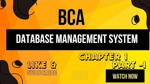 Introduction to Database Management Systems || MCS023 DBMS BCA ||Needs for DBMS Part 1