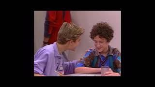 Saved By The Bell S1 Ep3 Part 7- Screech's Psychic Powers? | Unbelievable School Antics #shorts