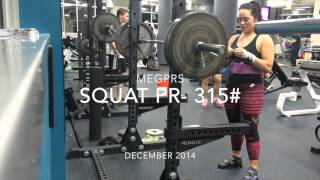 MegPRs: 315# Squat