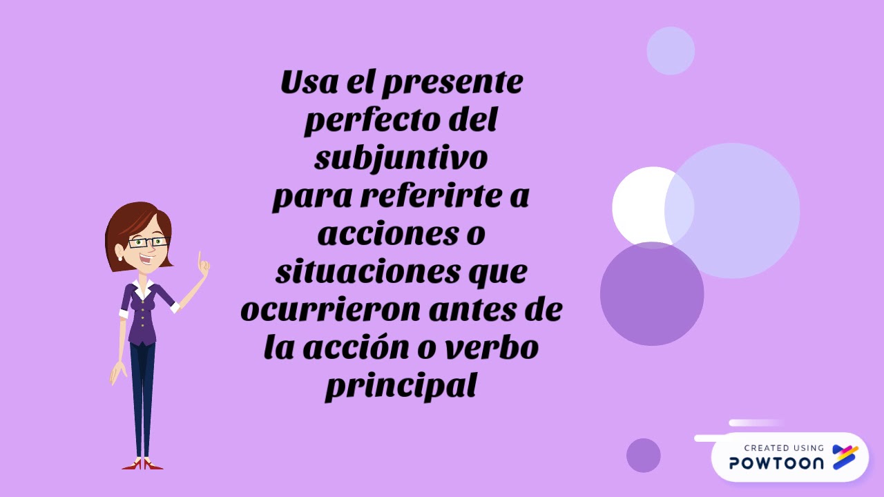 Presente Perfecto Del Subjuntivo YouTube
