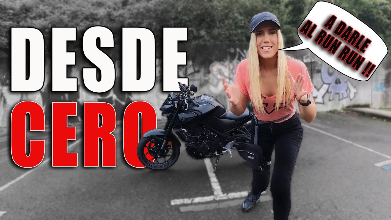 COMO CONDUCIR MOTO DESDE CERO ! -PRIMEROS PASOS-