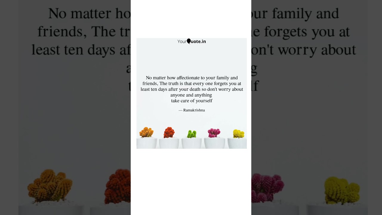 no matter how affectionate 