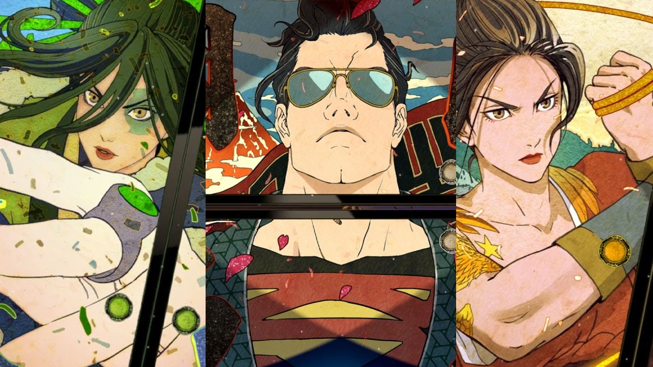 Batman Ninja VS Yakuza League | All Justice League Intro & Science Ninja Techniques