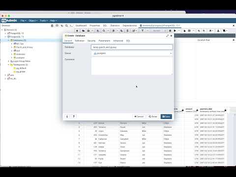 How to restore a Database using archivedump file in pgAdmin