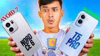 Vivo T5 Pro vs OnePlus Nord CE 6 🔥 Full Comparison | Best Phone?
