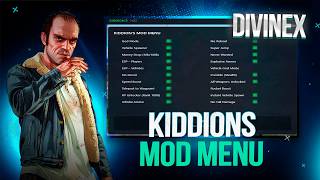 GTA 5 Mod Menu for PC | BEST Kiddions Cheat 🔥 Money Hack & Online Mods [UNDETECTED] 2026
