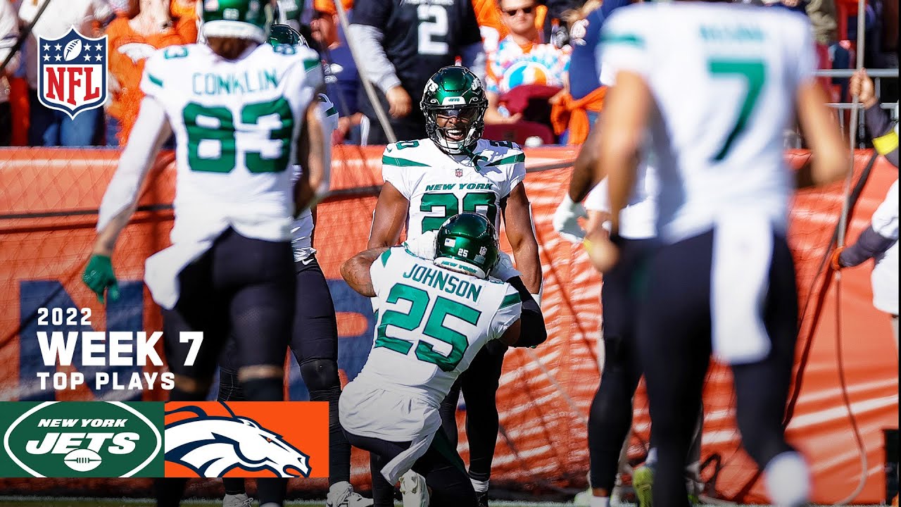 New York Jets Top Plays vs. Denver Broncos | 2022 Regular Season Week 7