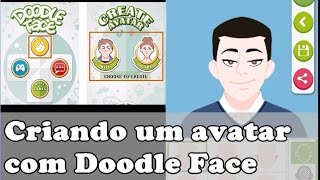 COMO CRIAR UM AVATAR COM DOODLE FACE screenshot 2