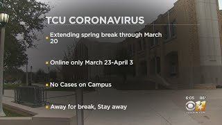 TCU Extends Spring Break, Will Resume Classes Online Due To Coronavirus In Fort Worth