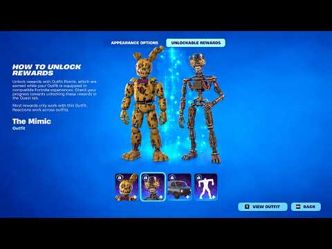 FNAF part 2 Accidentally Leaked - Fortnite