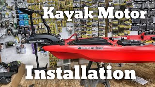 Step by Step of How to Install the MotorGuide Xi3 Kayak Motor