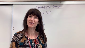 Speed of Light Formula