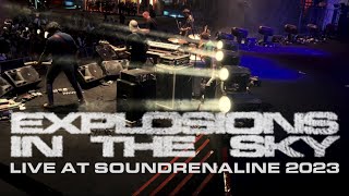 EXPLOSIONS IN THE SKY - LIVE AT SOUNDRENALINE 2023 JAKARTA | STAGE CLOSE UP VIEW