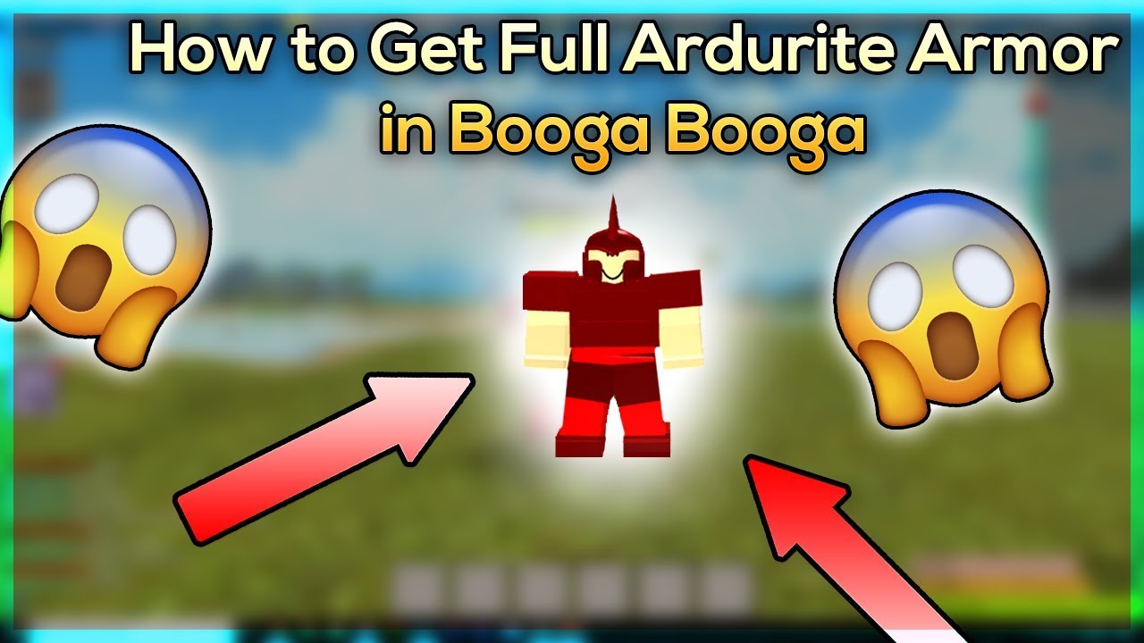 How To Get Adurite Armor In Booga Booga Best Armor In The Game