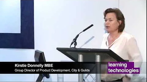 Kirstie Donnelly - The Changing Learning Landscape : Learning Technologies 2013