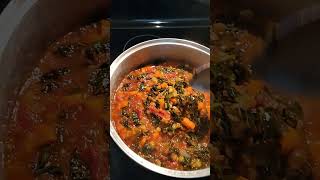 Sop Daun Singkong  Gak Ada Godong Telo Aku Pakai Daun Kale