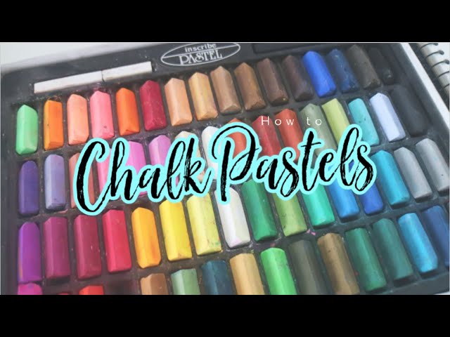 How To Use Chalk Pastels  🎨 Tips for Journaling & Artworks 