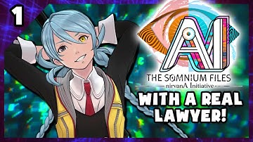 THE MYSTERY BEGINS! - Ai the Somnium Files - Nirvana Initiative with an Actual Lawyer!