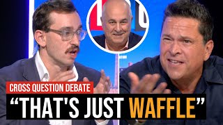 Dom Joly vs IEA Director on how his think tank is funded | LBC debate