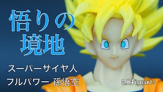 【S.H.フィギュアーツ】スーパーサイヤ人フルパワー 孫悟空  サトリン、サトイモ、すいっ すいっ すいっ、さとっておさとがサトポッポッ サトリます！  負けを悟って降参する悟空さ