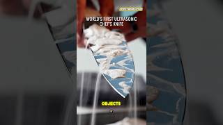 This knife vibrates 30,000 times per second 😯😐#shorts