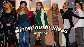 WINTER OUTFIT IDEAS 2021 ❄️📚 cozy but cute (lots of layering) screenshot 5