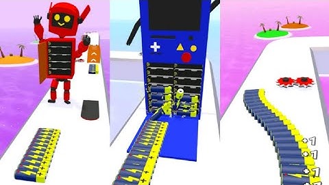 Battery Run - Gameplay Walkthrough Part 1 (Android,iOS)