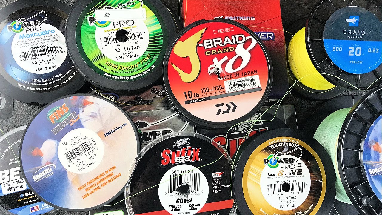 Braided Fishing Line: Best Brands, Line Tests & Preventing Wind Knots