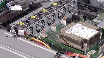 IBM System x3250 M5 Installation - Air Baffle