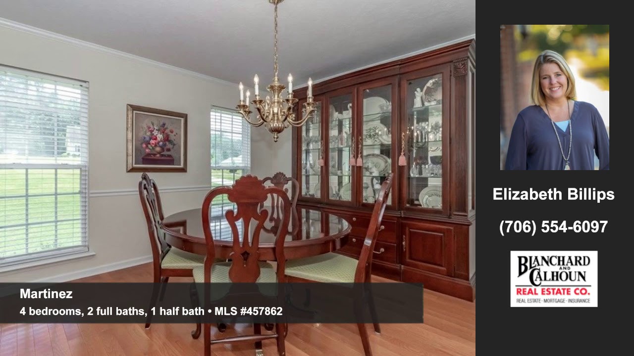 Homes for sale Martinez GA 380,000 Blanchard & Calhoun YouTube
