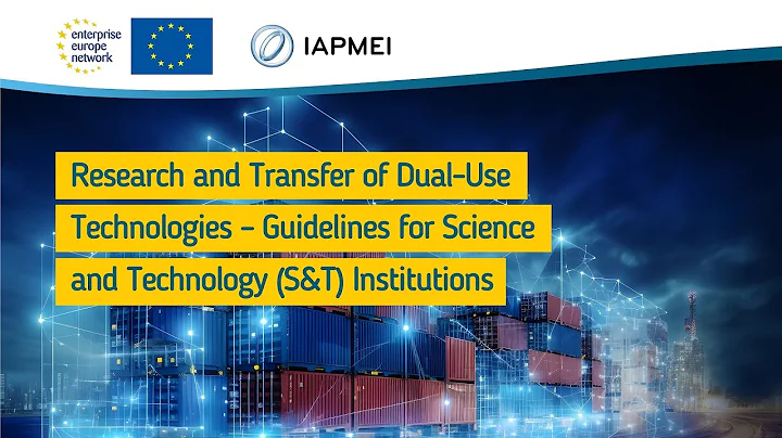 Webinar: Research & Transfer of Dual-Use Technologies – Guidelines for S&T Institutions