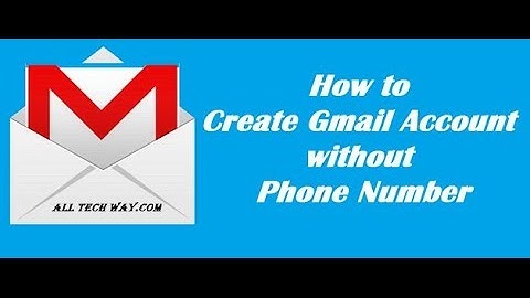 HOW TO CREATE  GMAIL ACCOUNT WITHOUT PHONE NUMBER