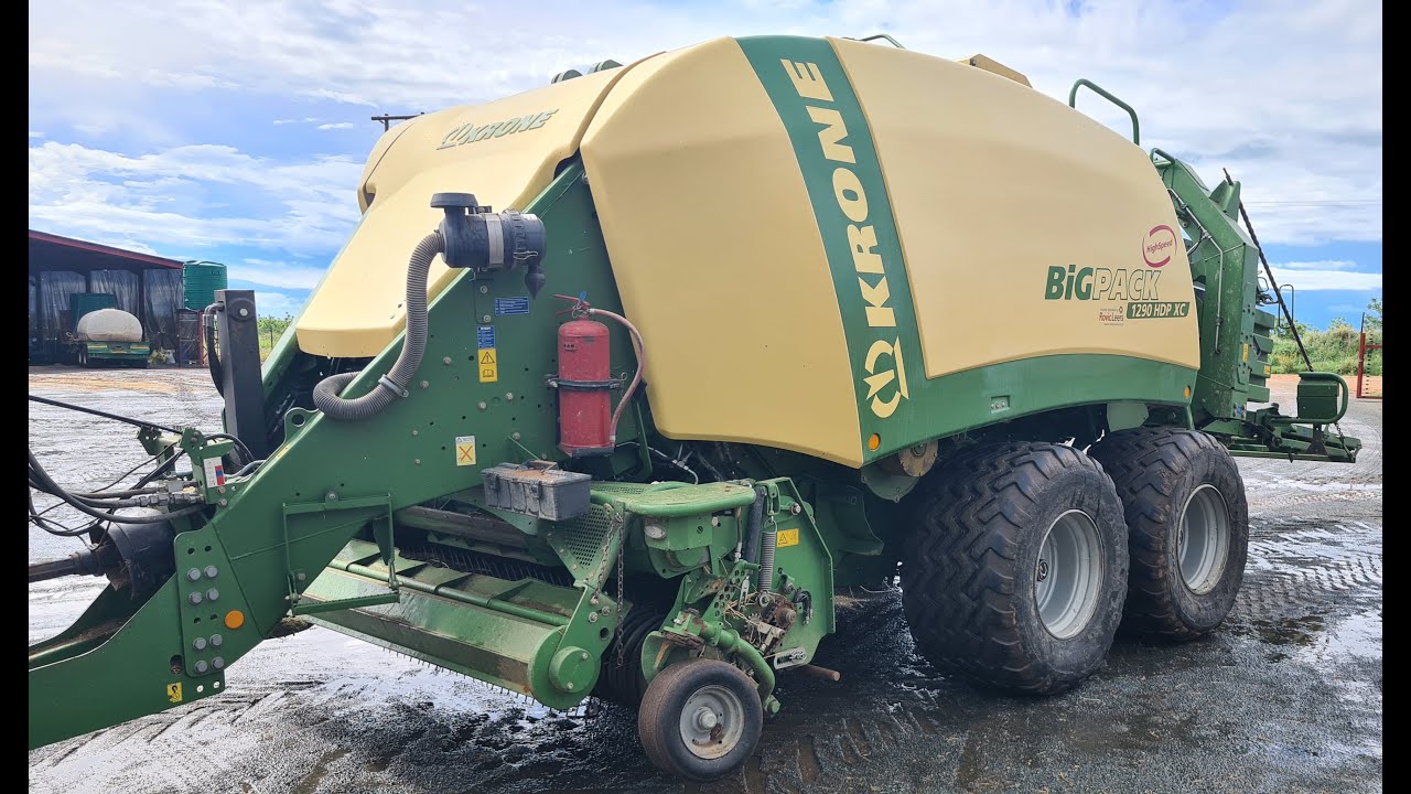 2021 Krone 1290 HDP op Kwaliteit Trekker en Implement Veiling Sonder Grense 21-24 Feb 2022