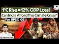 How Climate Change Cost the World $2.8 Trillion? | Economic Impact Explained | StudyIQ IAS