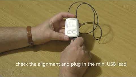 How to charge up a Phonak ComPilot I or II