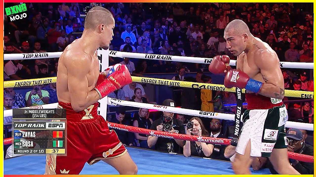 Xander Zayas (Puerto Rico) vs Damian Sosa (Mexico) - Boxing Highlights HD
