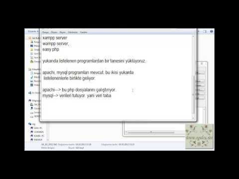 12a internet programciligi php giris. anlatım:ekrem gülcüoğlu