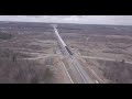ЦКАД, мост через канал в Икше 25.04.2020 4К