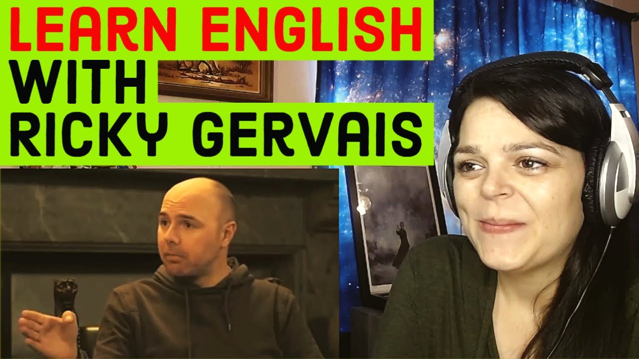 Learn English with Ricky Gervais (pilot) - REACTION - YouTube