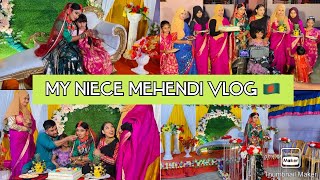 🇧🇩 MY NIECE GAYEHOLUD ( MEHENDI ) IN BANGLADESH || SYLHETI VLOG