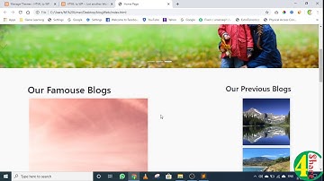 2 - HTML theme to WordPress Conversion Part 1 | | WordPress Website Development Tutorials