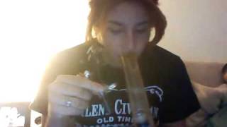 ghost hit:: bong toke