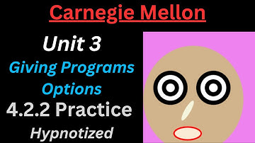 CM CS0 Unit 3 Lesson 16 Practice Activity: Hypnotized