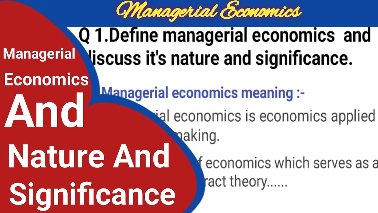 Introduction To Managerial Economics Meaning Definition Nature introduction-to-managerial-economics-meaning-definition-nature