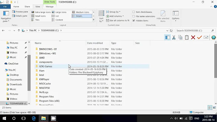 Windows 10 tips and tricks How to show Hidden files folders and View File Extensions