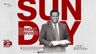 🔴 LIVE | Sunday 1st Worship Service | 23rd August 2026 | Rev. Dr. Ravi Mani