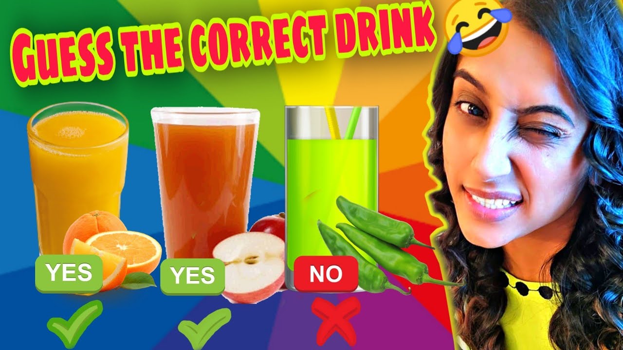 Choose the correct drink challenge with close buddies | Dont miss the fun | VJ shobana |