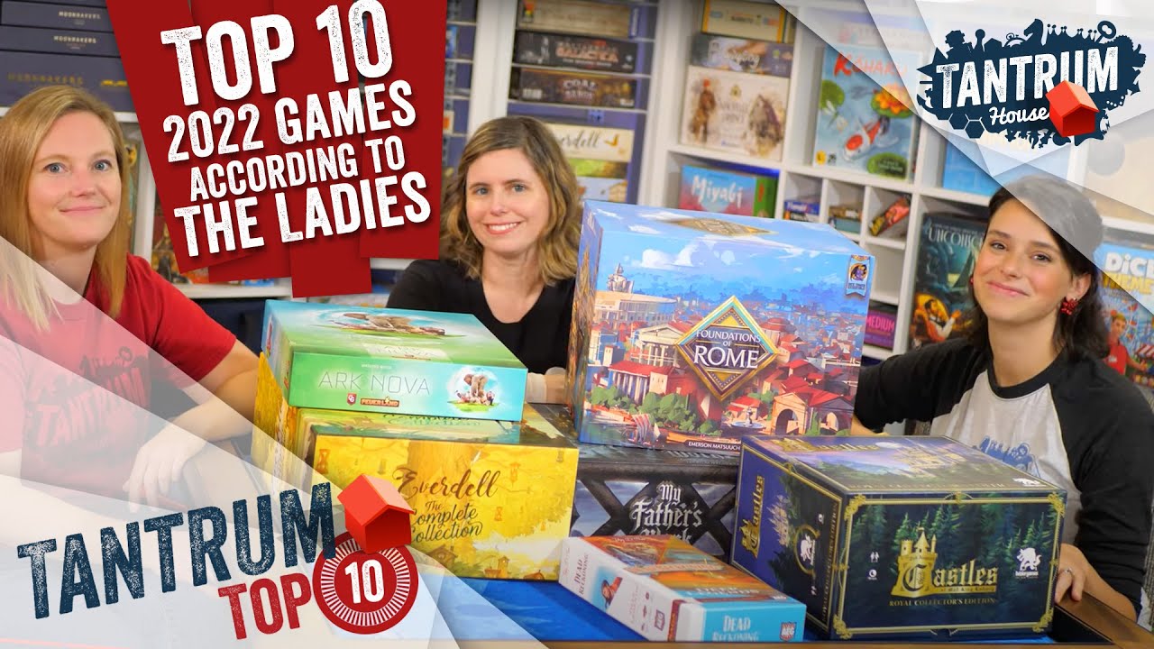 Top 10 Board Games 2022 Ladies Edition YouTube